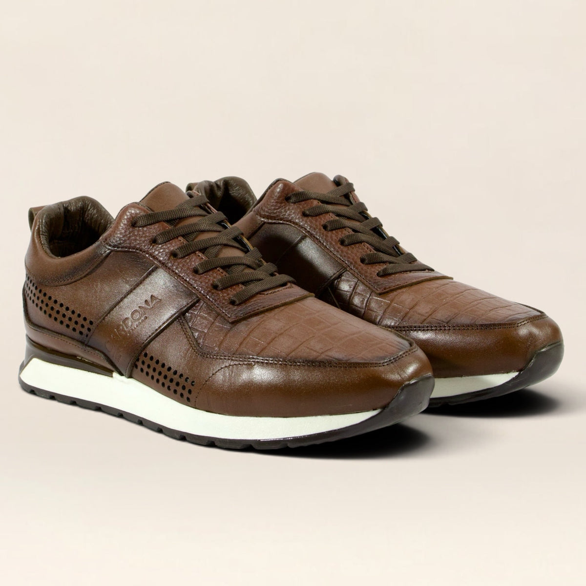 Tenis en Piel Genuina de Res para Caballero - Modelo 305