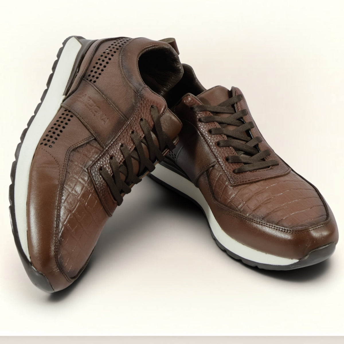 Tenis en Piel Genuina de Res para Caballero - Modelo 305