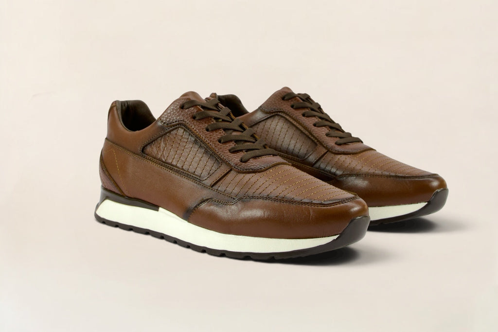 Tenis en Piel Genuina de Res para Caballero - Modelo 3066