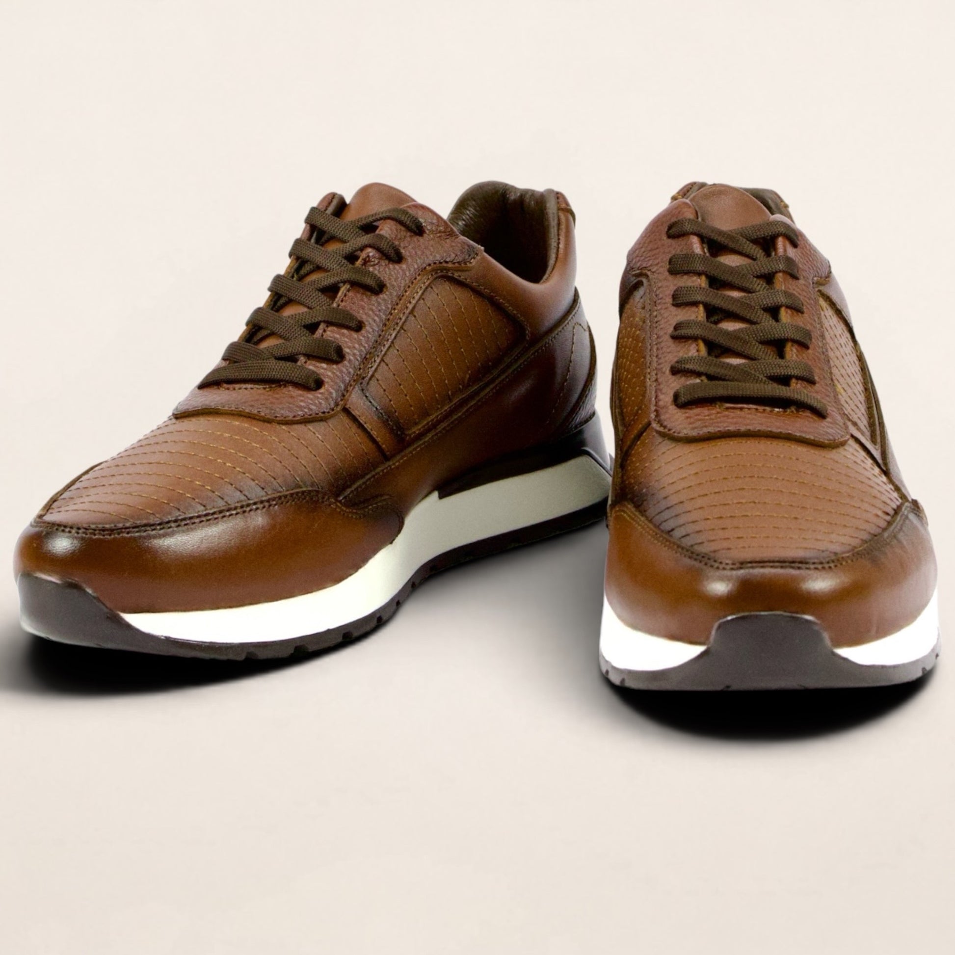 Tenis en Piel Genuina de Res para Caballero - Modelo 3066
