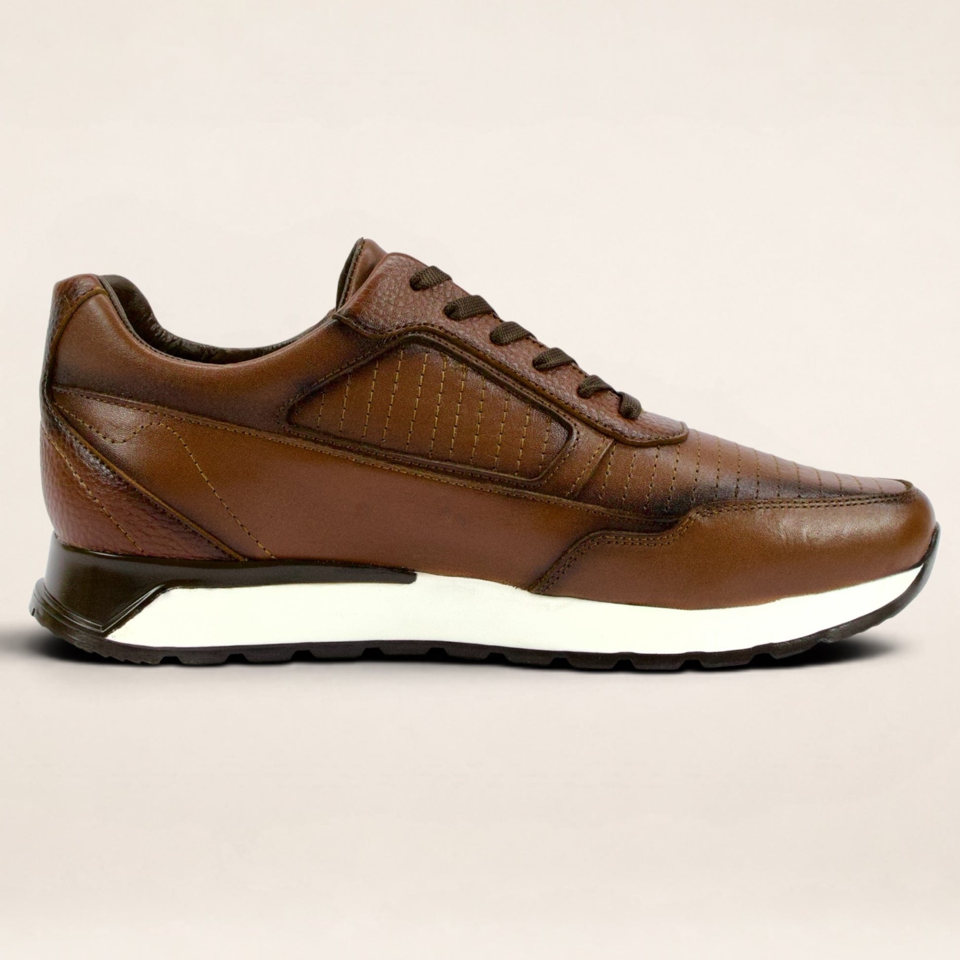 Tenis en Piel Genuina de Res para Caballero - Modelo 3066