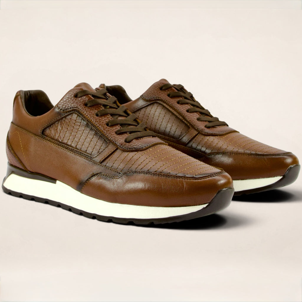 Tenis en Piel Genuina de Res para Caballero - Modelo 3066
