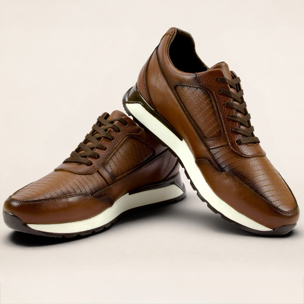 Tenis en Piel Genuina de Res para Caballero - Modelo 3066