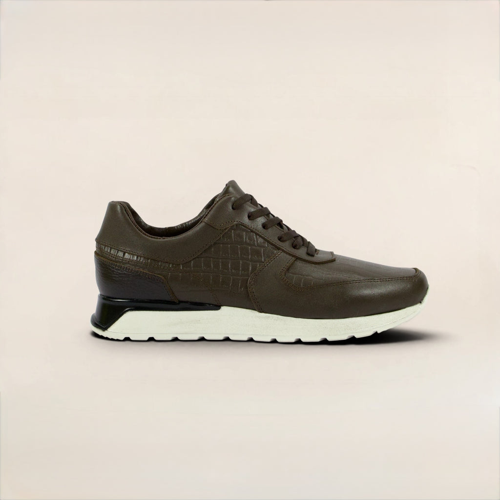 Tenis en Piel Genuina de Res para Caballero - Modelo 3077
