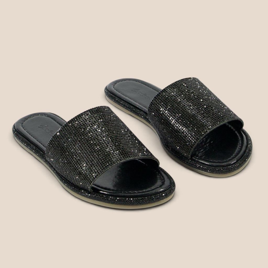 Sandalia para Dama con Aplicación de Pedrería - Modelo 6499