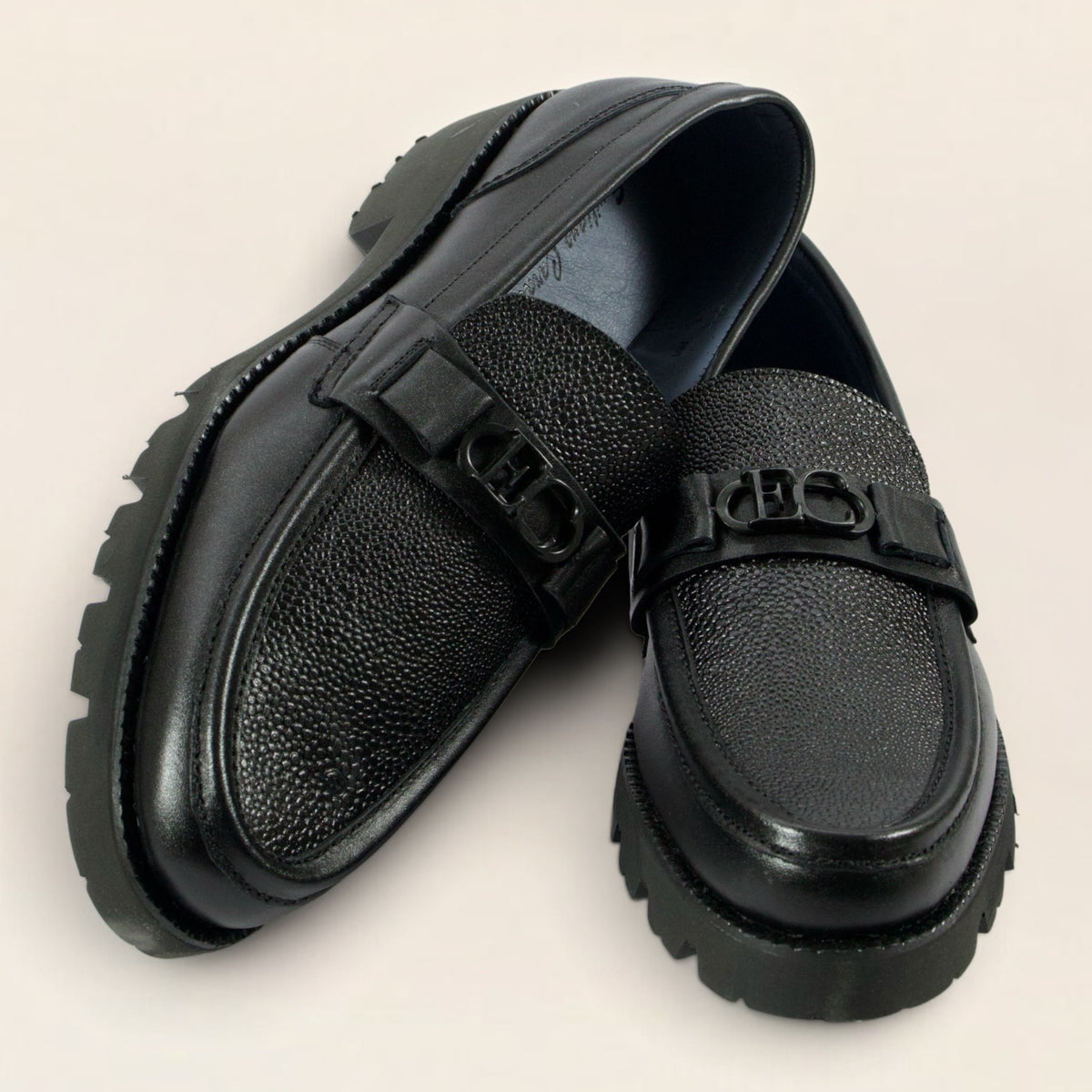 Mocasines Chunky en Piel Genuina de Res para Caballero - Modelo 801 y 805
