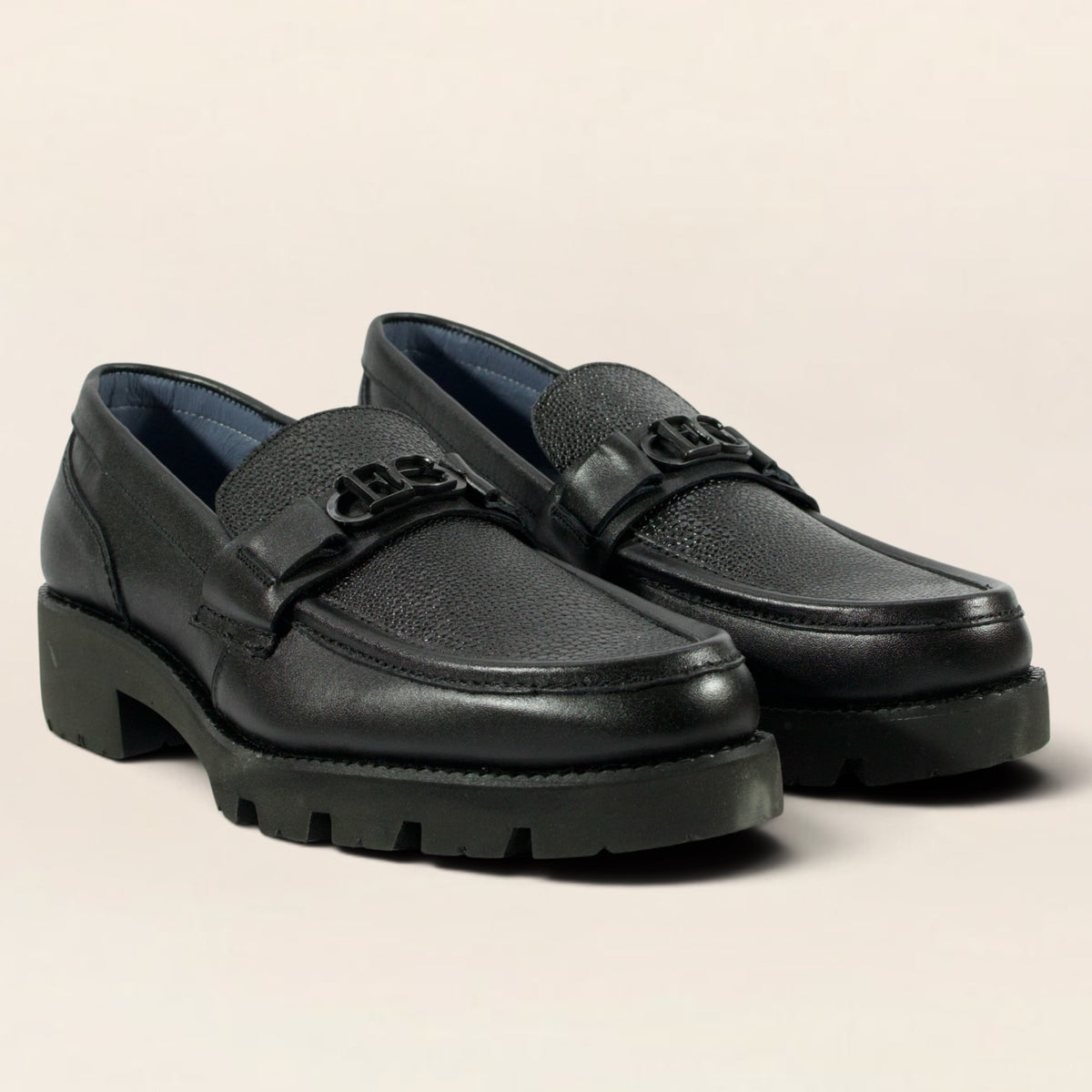 Mocasines Chunky en Piel Genuina de Res para Caballero - Modelo 801 y 805