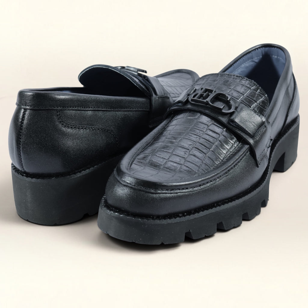 Mocasines Chunky en Piel Genuina de Res para Caballero - Modelo 802 y 806