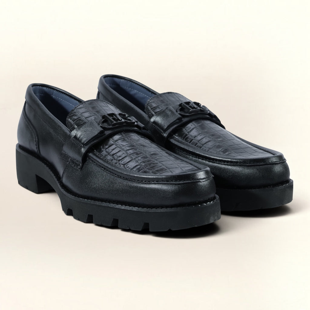 Mocasines Chunky en Piel Genuina de Res para Caballero - Modelo 802 y 806