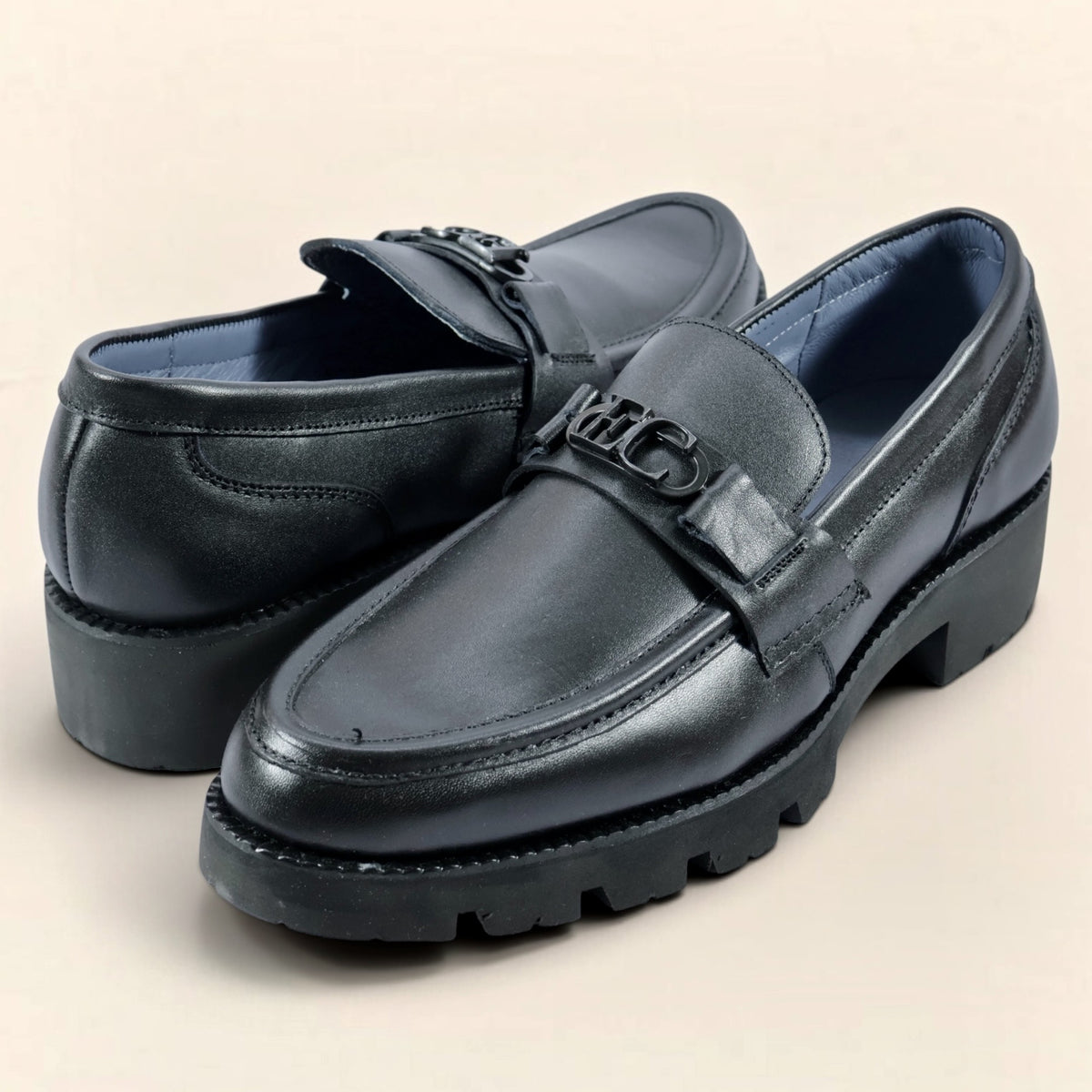 Mocasines Chunky en Piel Genuina de Res para Caballero - Modelo 803 y 807