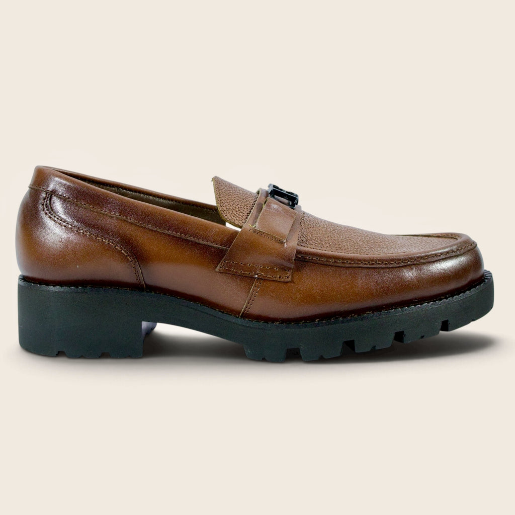 Mocasines Chunky en Piel Genuina de Res para Caballero - Modelo 801 y 805