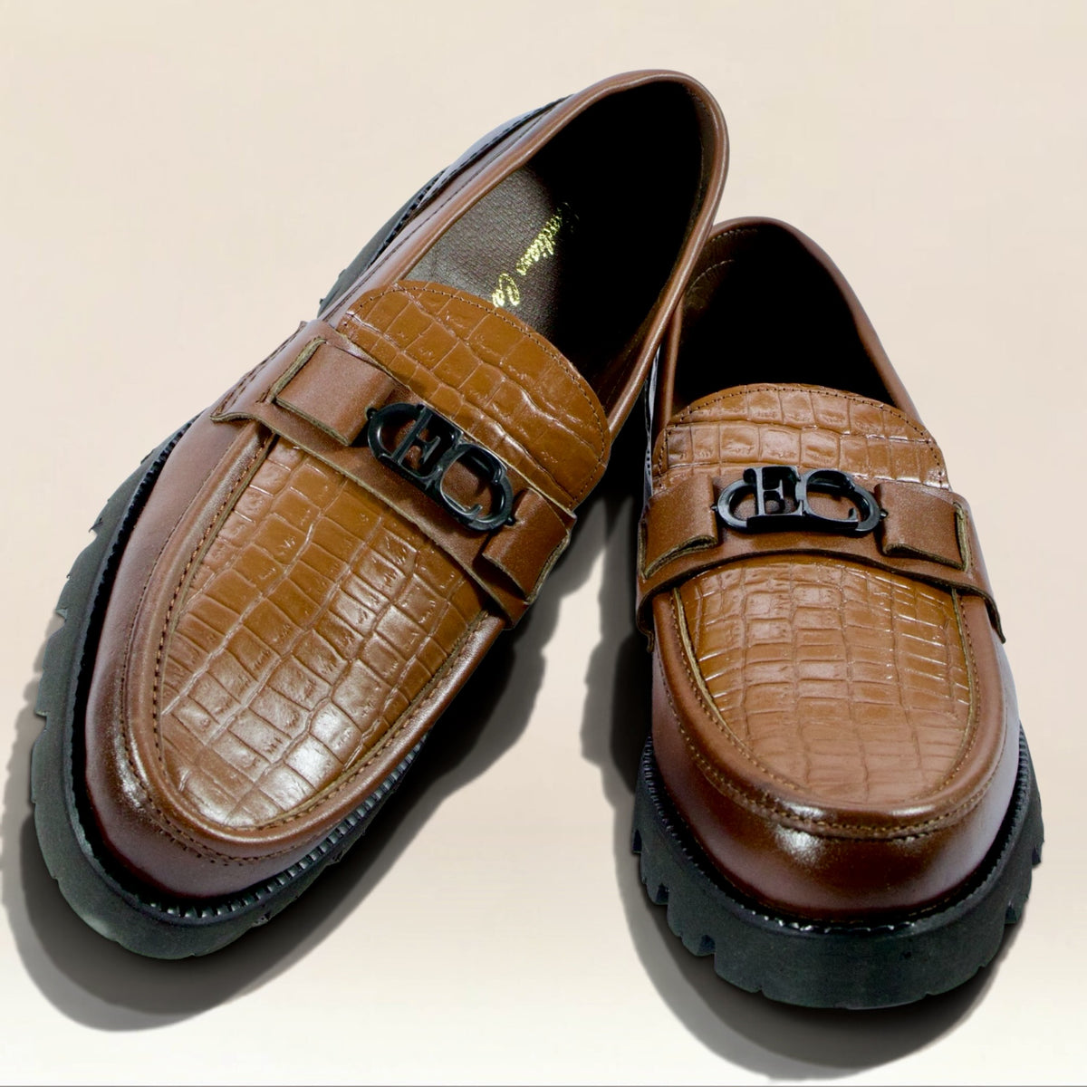 Mocasines Chunky en Piel Genuina de Res para Caballero - Modelo 802 y 806