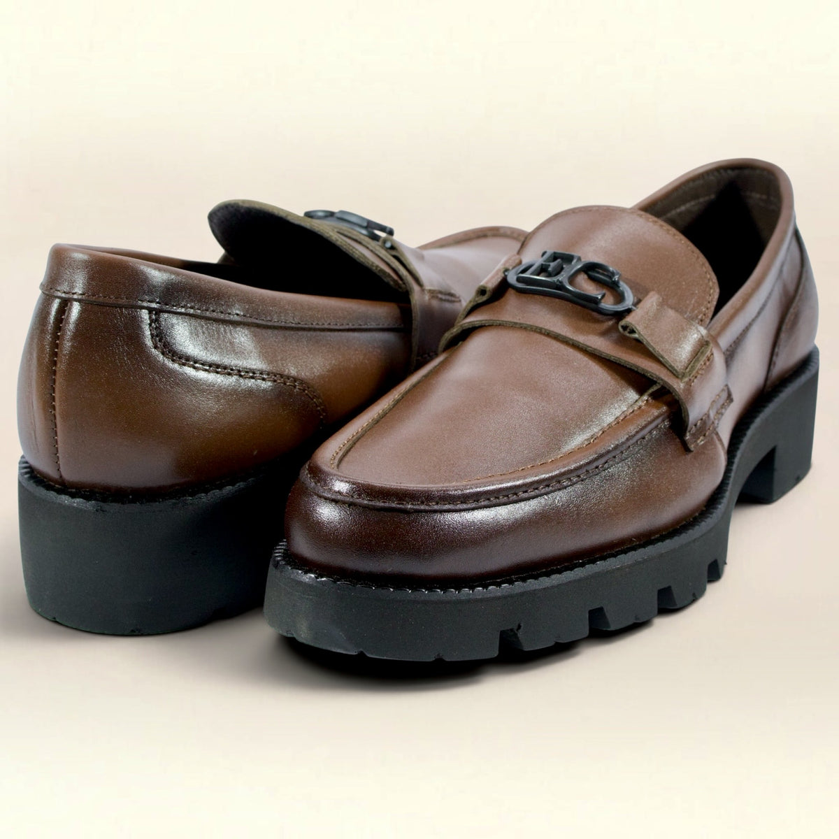 Mocasines Chunky en Piel Genuina de Res para Caballero - Modelo 803 y 807