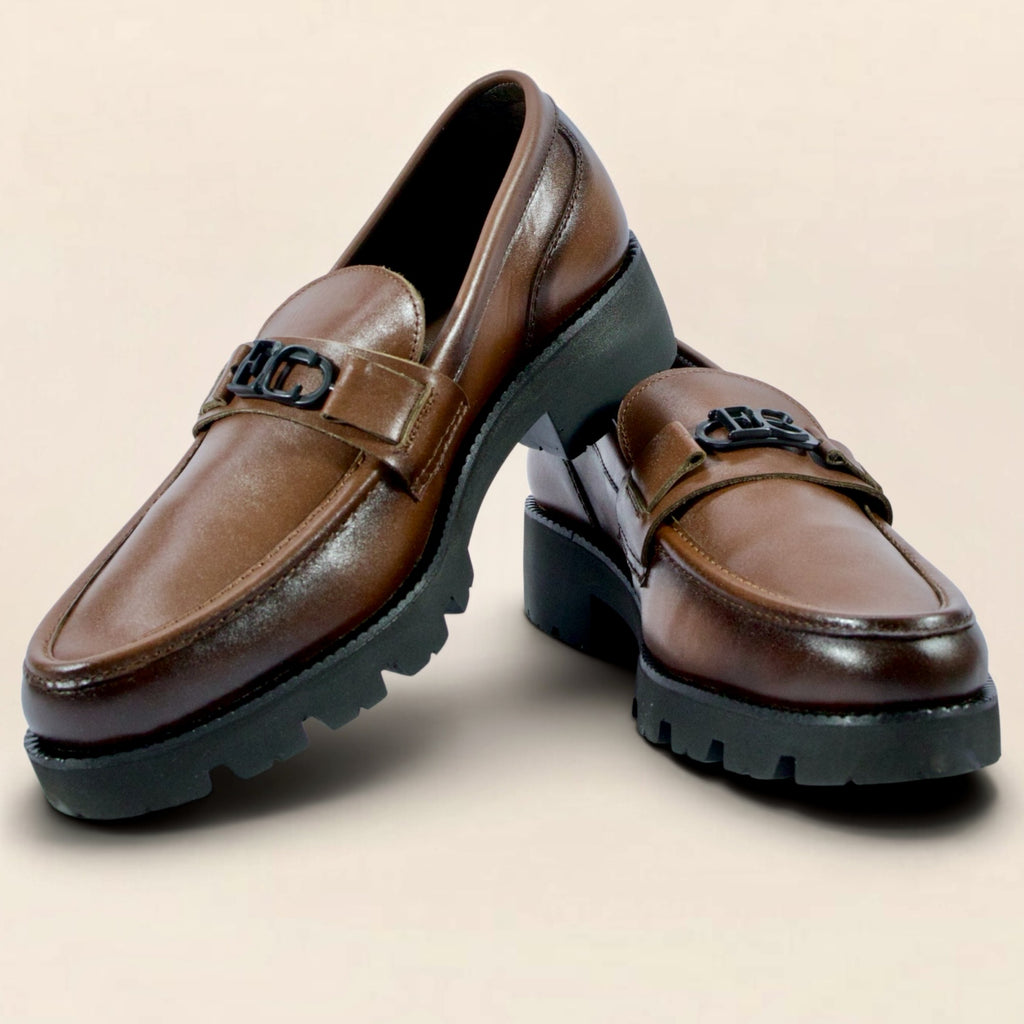 Mocasines Chunky en Piel Genuina de Res para Caballero - Modelo 803 y 807