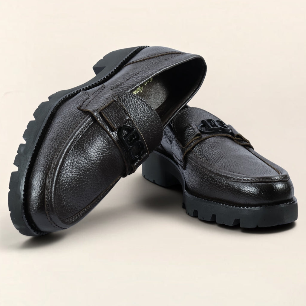 Mocasines Chunky en Piel Genuina de Res para Caballero - Modelo 804 y 808