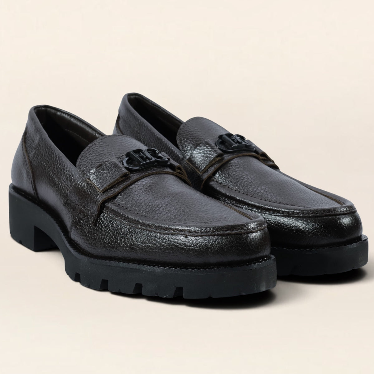 Mocasines Chunky en Piel Genuina de Res para Caballero - Modelo 804 y 808