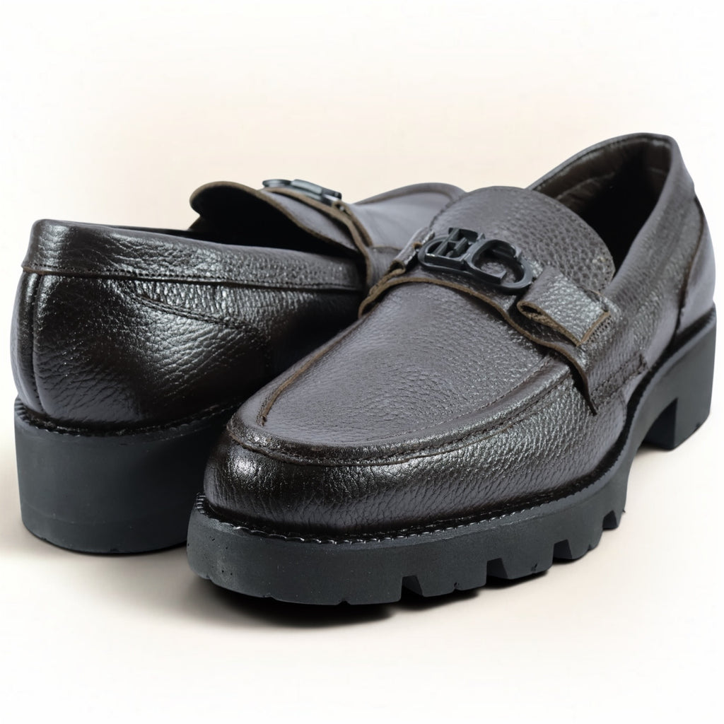 Mocasines Chunky en Piel Genuina de Res para Caballero - Modelo 804 y 808