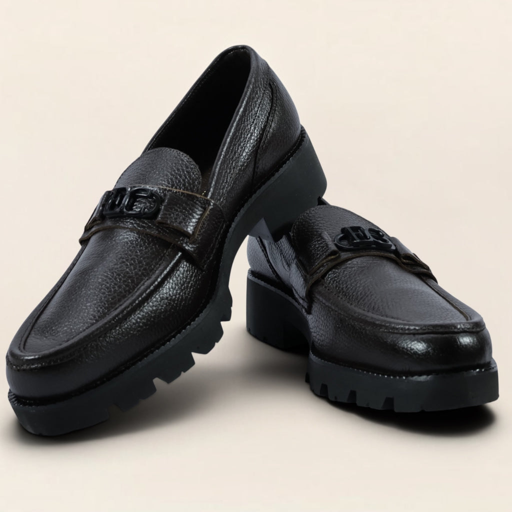 Mocasines Chunky en Piel Genuina de Res para Caballero - Modelo 804 y 808