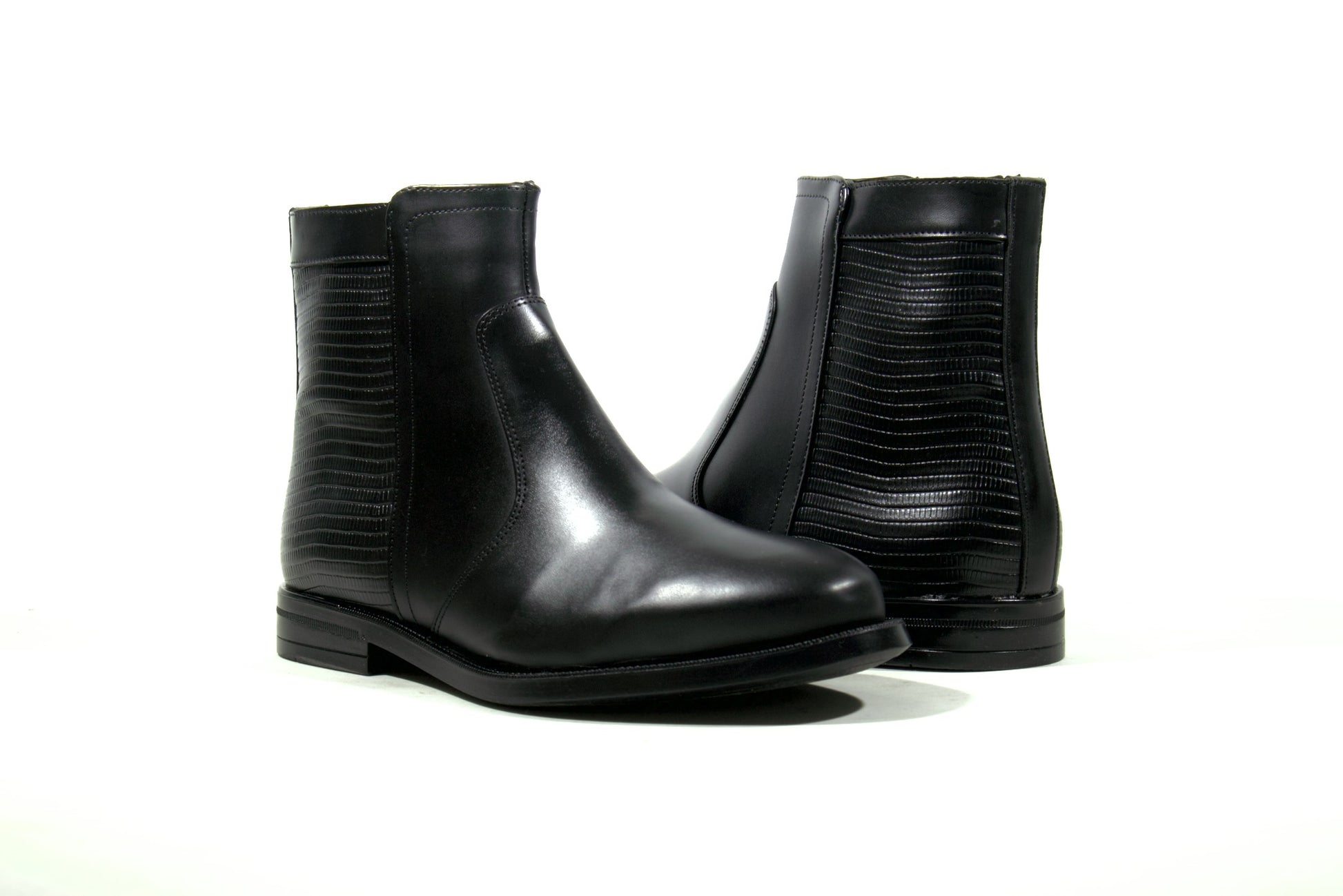 Bucéfalo 112 – Botín de Vestir para Caballero con Acabado Tipo Piel