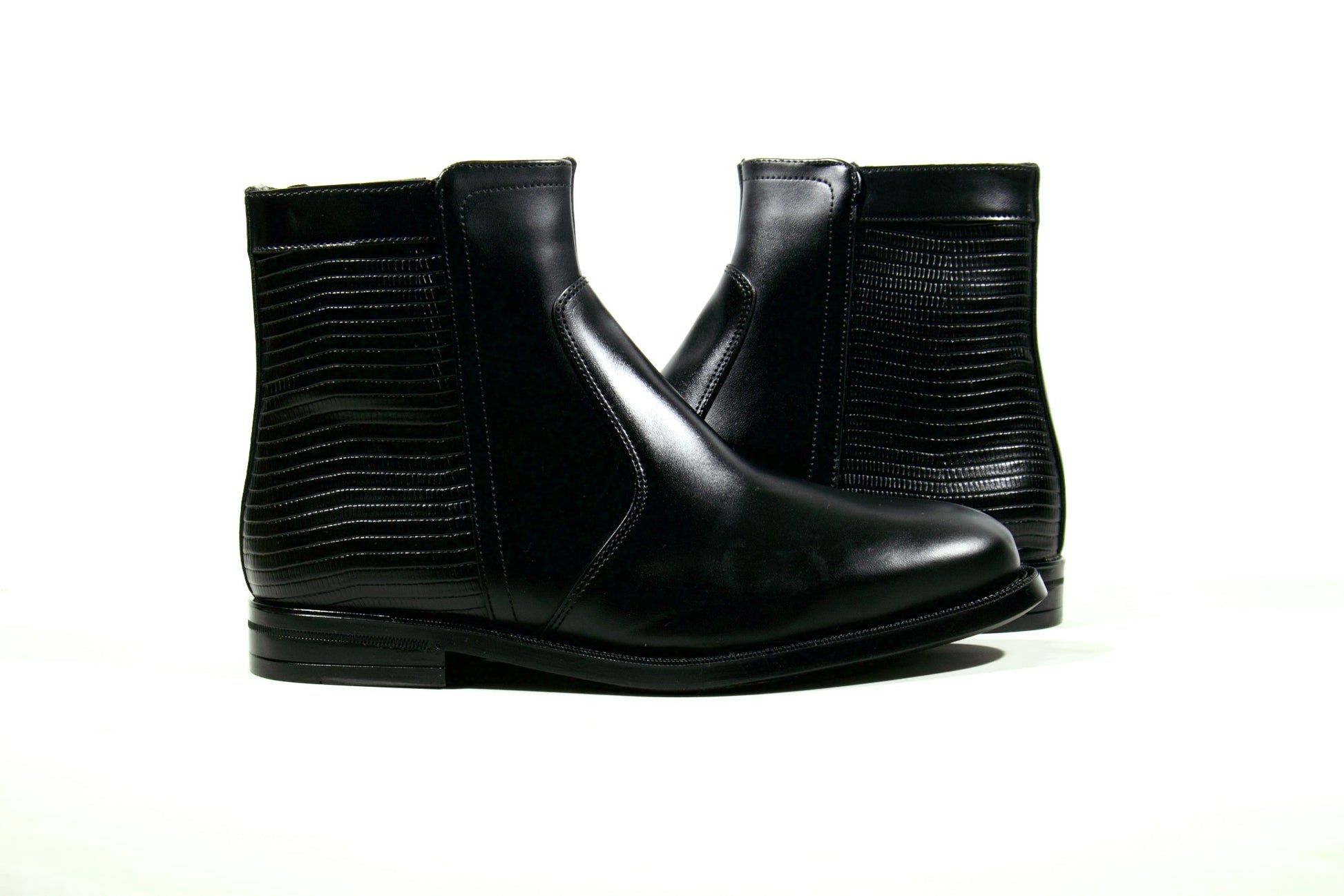 Bucéfalo 112 – Botín de Vestir para Caballero con Acabado Tipo Piel