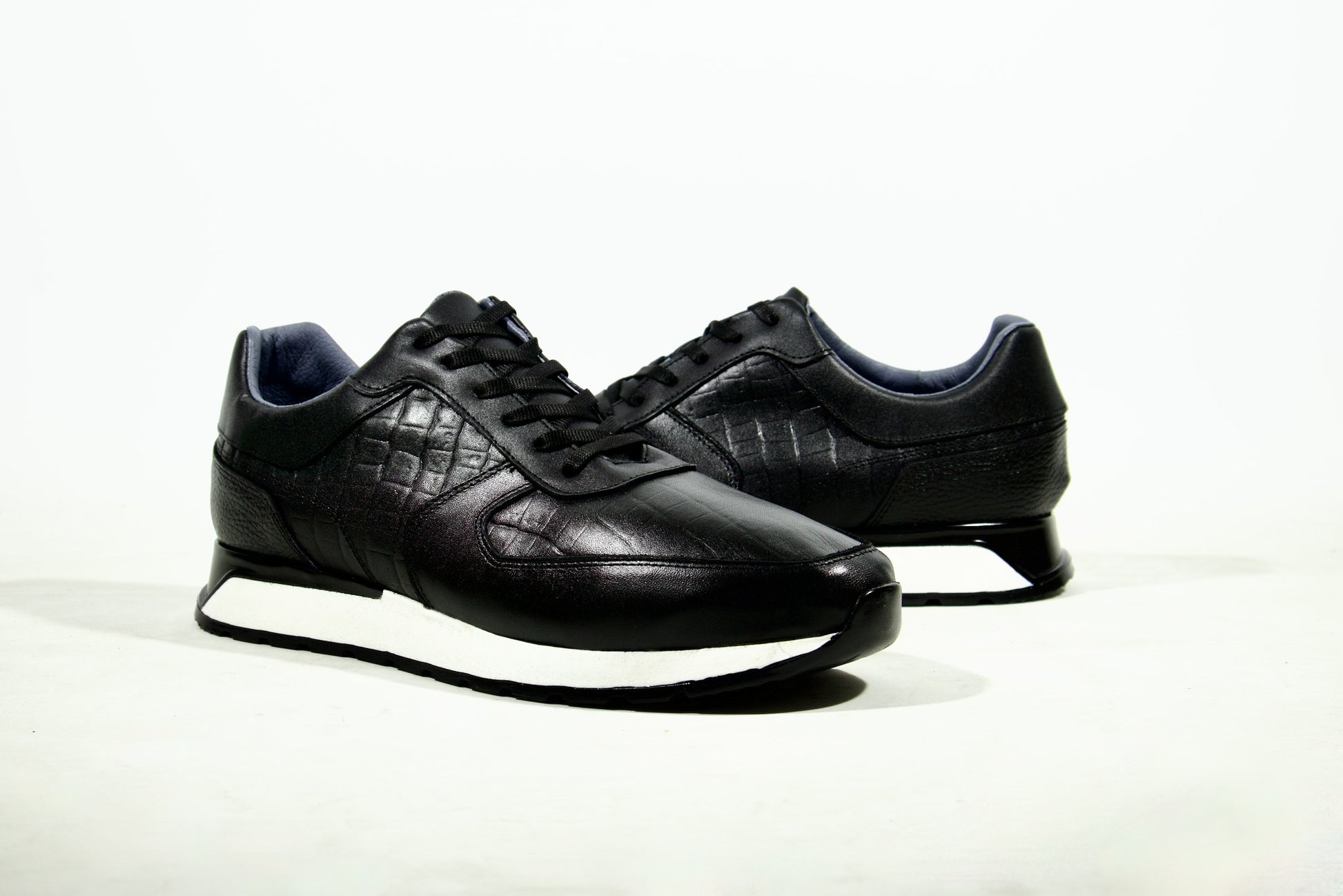 Tenis en Piel Genuina de Res para Caballero - Modelo 3077