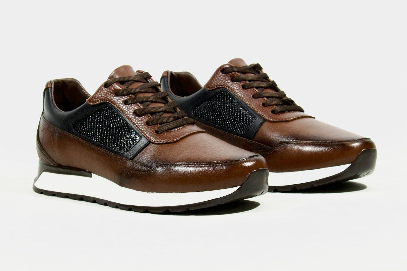 Tenis en Piel Genuina de Res para Caballero - Modelo 306