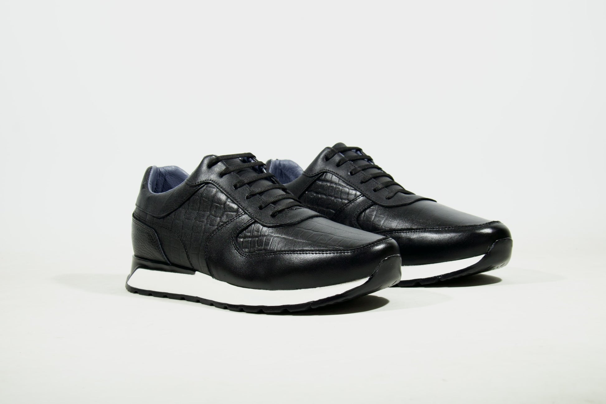 Tenis en Piel Genuina de Res para Caballero - Modelo 3077