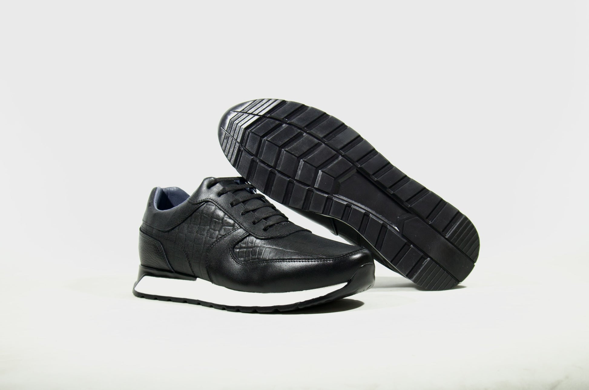 Tenis en Piel Genuina de Res para Caballero - Modelo 3077