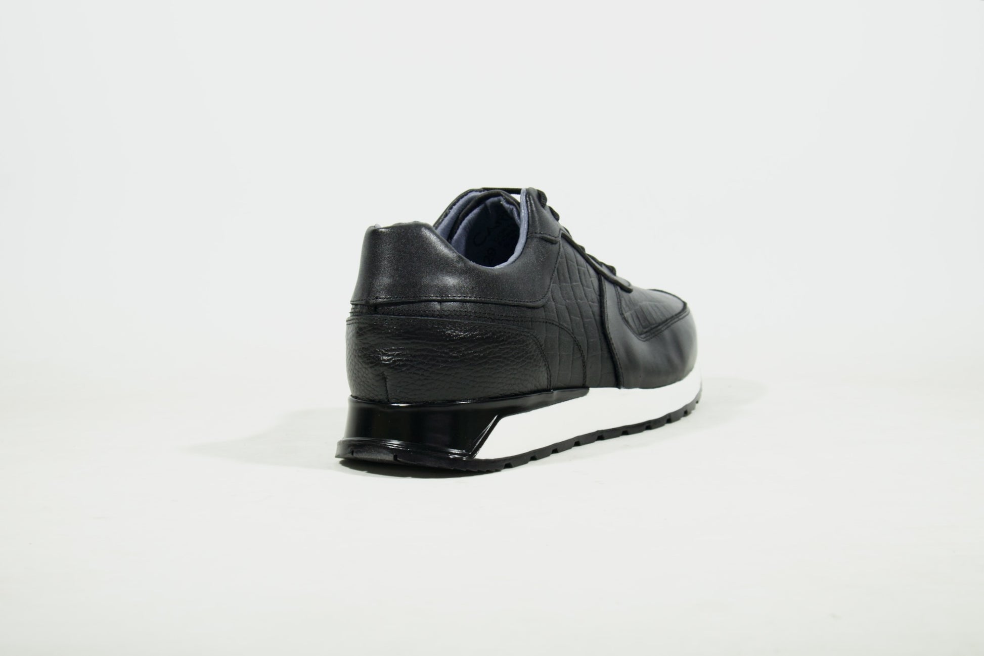 Tenis en Piel Genuina de Res para Caballero - Modelo 3077