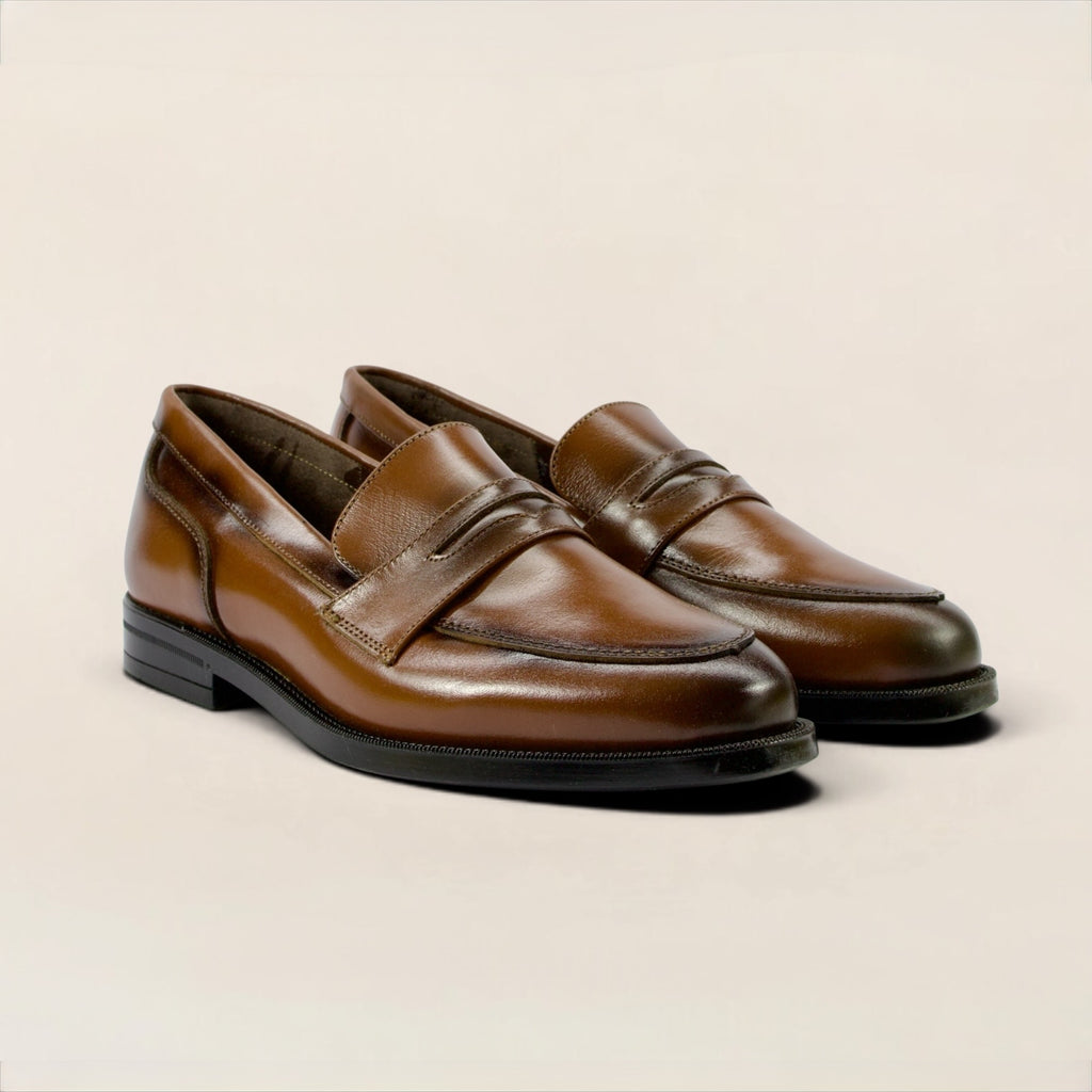 Mocasín en Piel Genuina de Res para Caballero