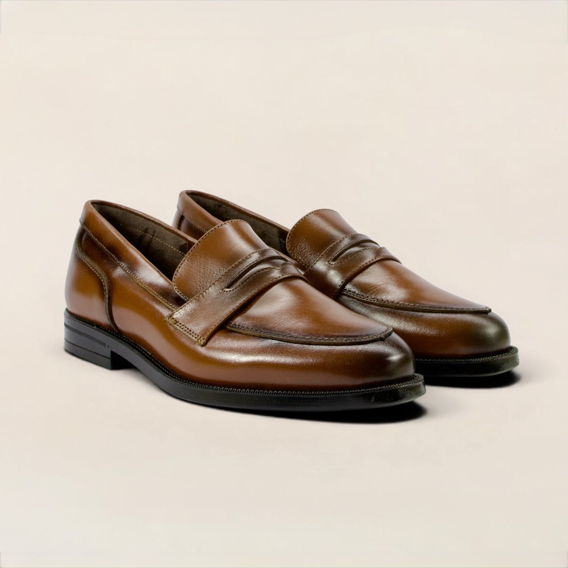 Mocasín en Piel Genuina de Res para Caballero