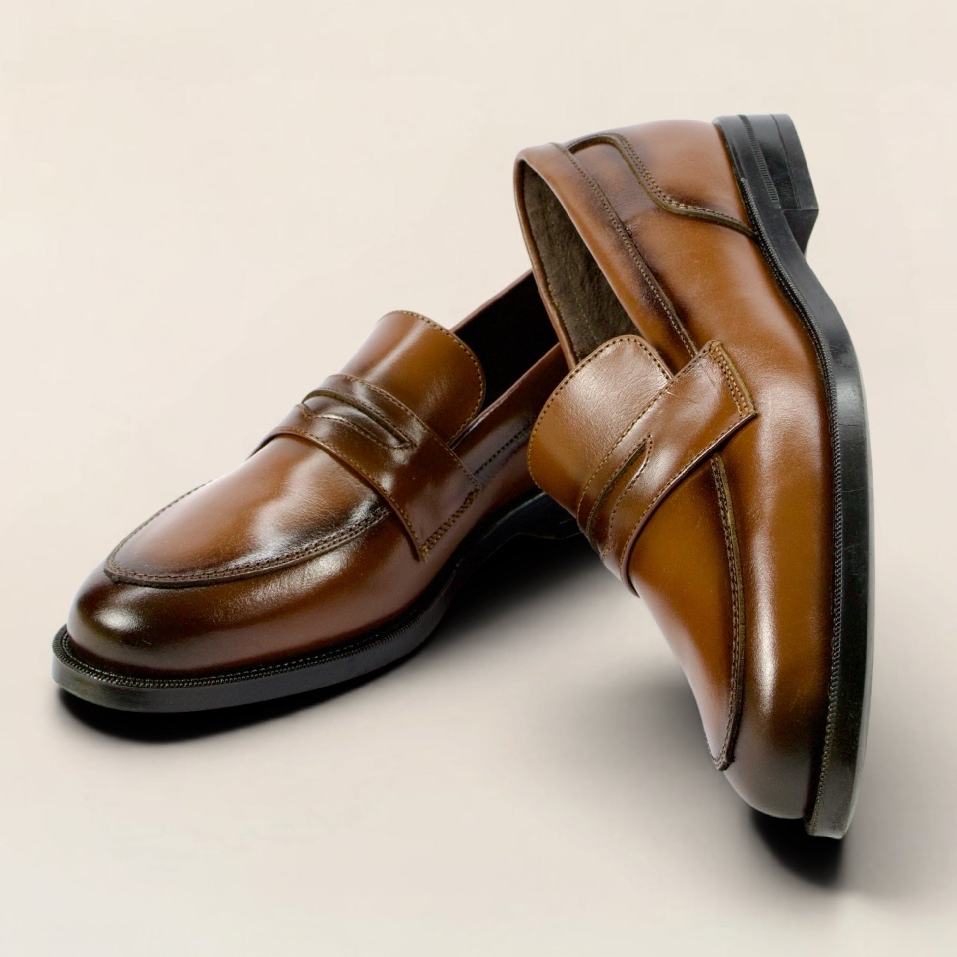 Mocasín en Piel Genuina de Res para Caballero