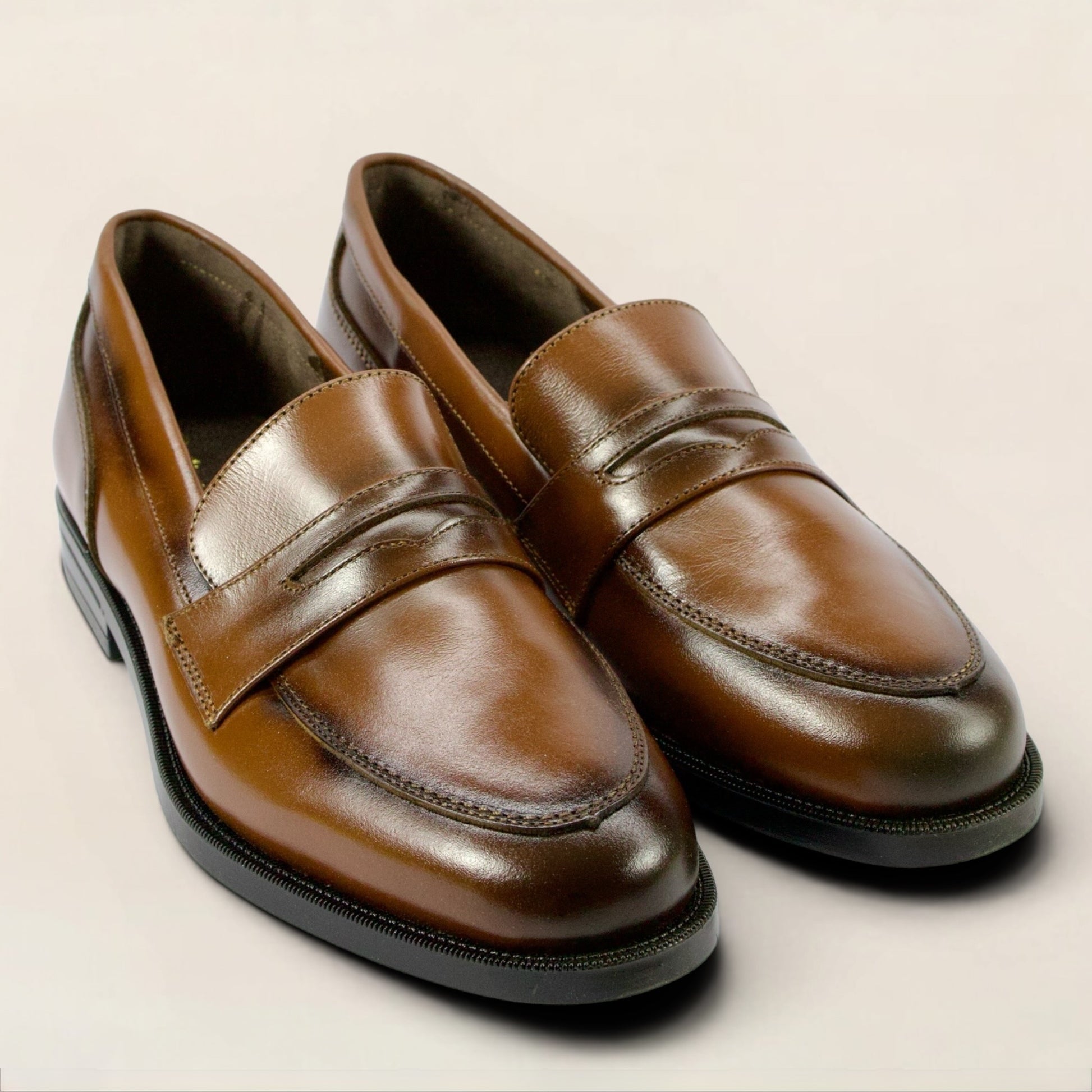 Mocasín en Piel Genuina de Res para Caballero