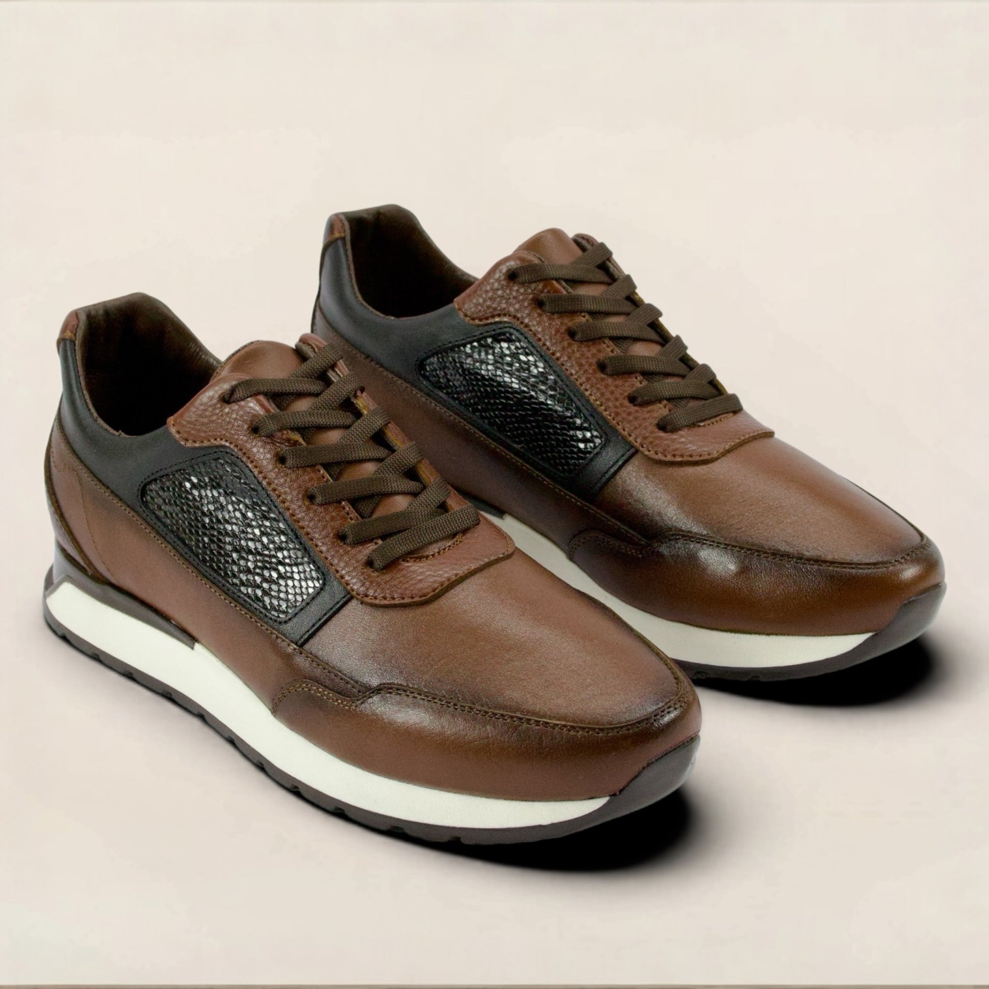 Tenis en Piel Genuina de Res para Caballero - Modelo 306