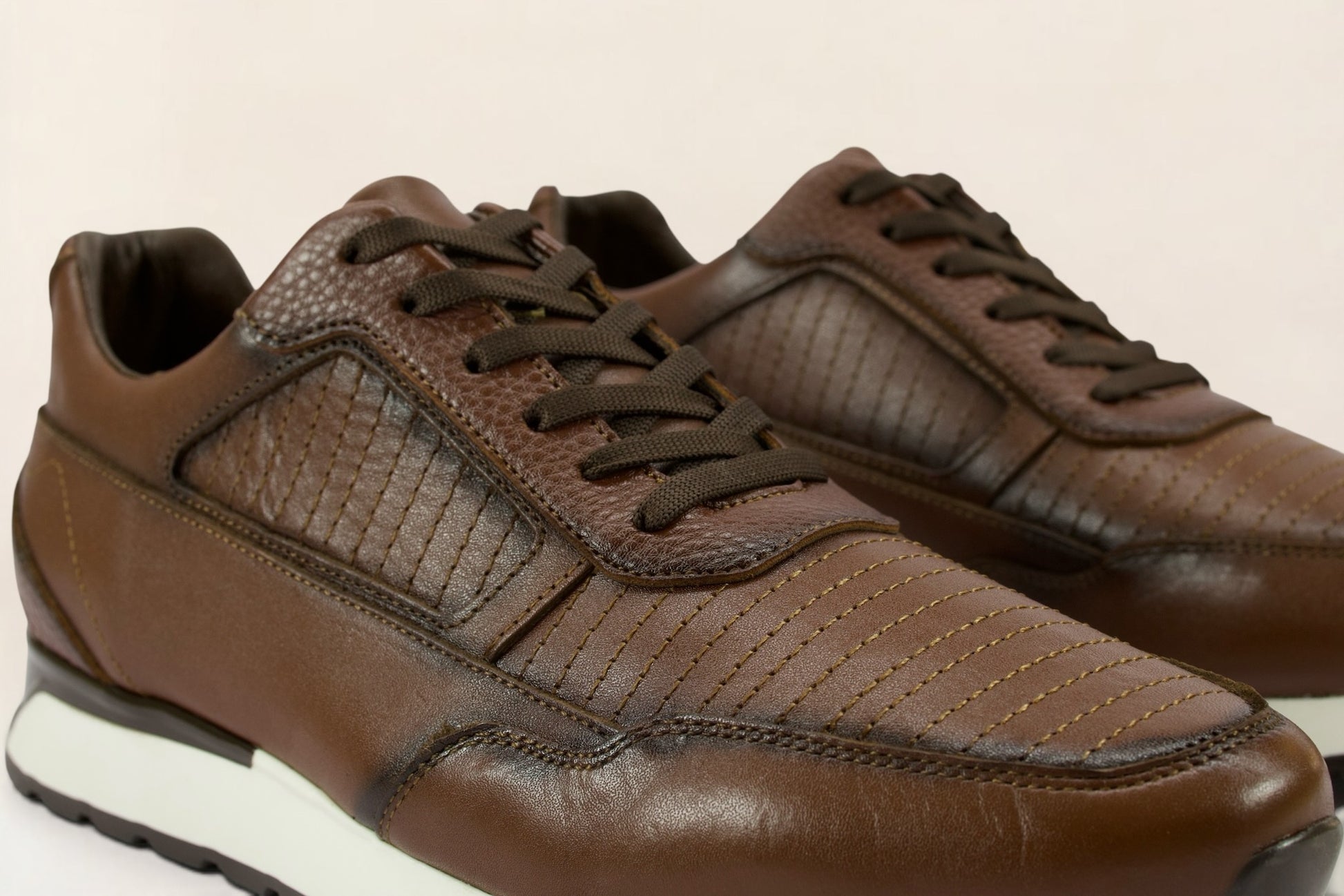 Tenis en Piel Genuina de Res para Caballero - Modelo 3066