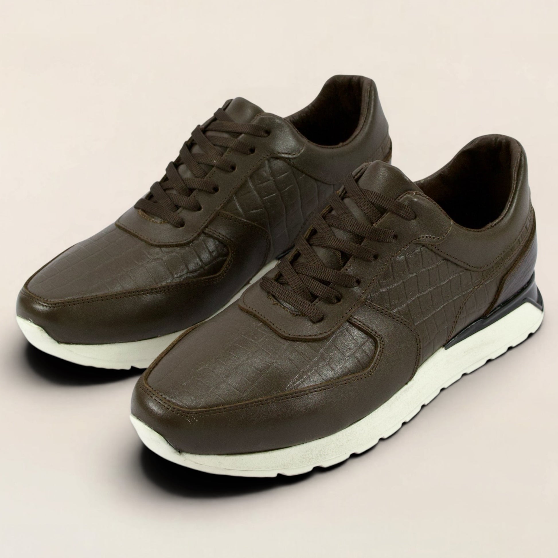 Tenis en Piel Genuina de Res para Caballero - Modelo 3077