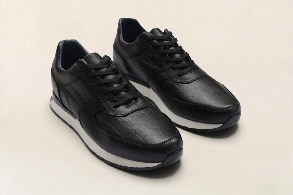 Tenis en Piel Genuina de Res para Caballero - Modelo 3077