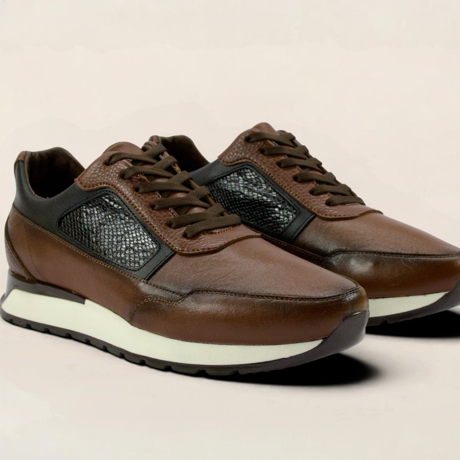 Tenis en Piel Genuina de Res para Caballero - Modelo 306