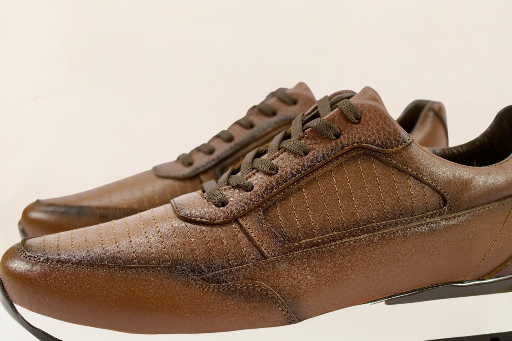 Tenis en Piel Genuina de Res para Caballero - Modelo 3066