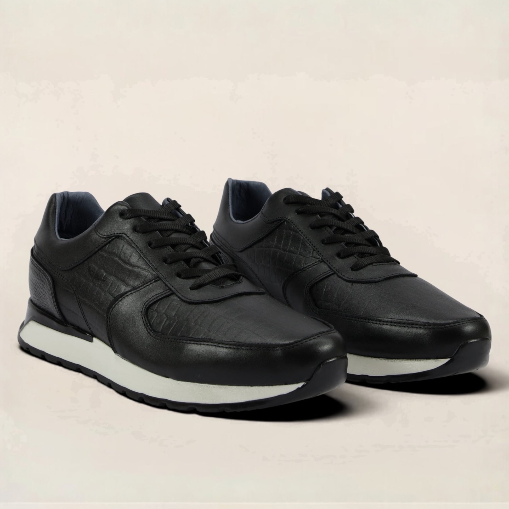 Tenis en Piel Genuina de Res para Caballero - Modelo 3077